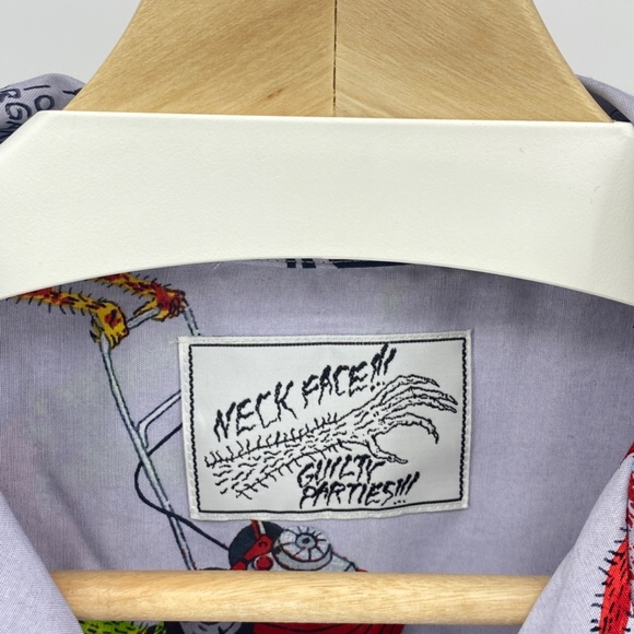Wacko Maria x Neckface Camp Collar Shirt - Picture 3 of 5